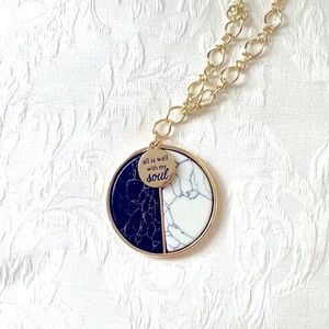 Anthropologie statement necklace